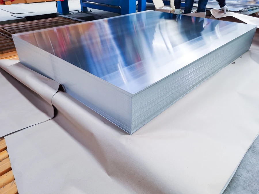 Aluminum Sheets, supplied product photograph
